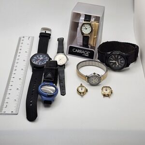 Vintage Timex Watches (8) Lot. Men And Women